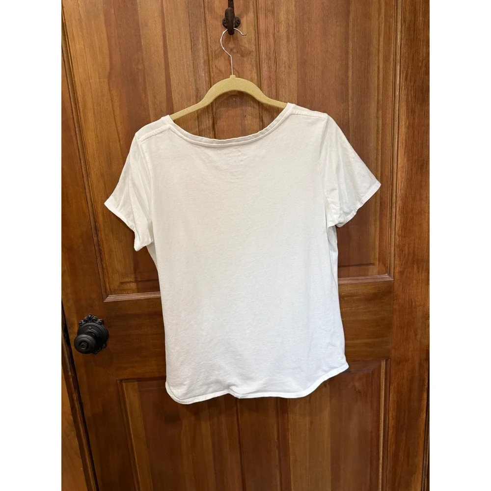 Nike Tennessee Volunteers Womens XL White Grey‎ Colorblock Scoop Neck T-Shirt